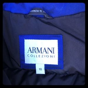 Armani down jacket